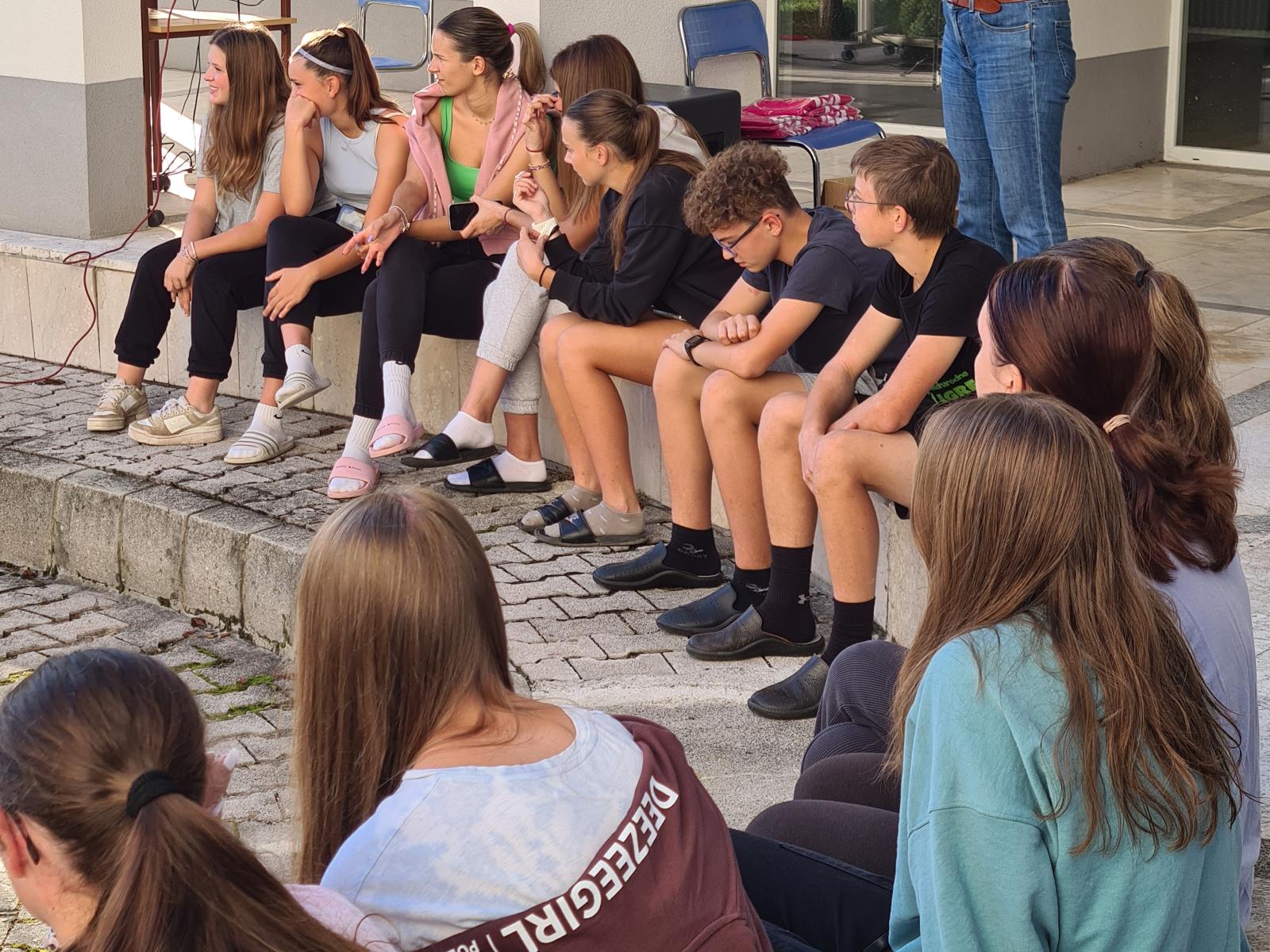 Sprejem novincev in piknik
