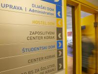 Jedilnica v Dijaškem in študentskem domu Kranj
